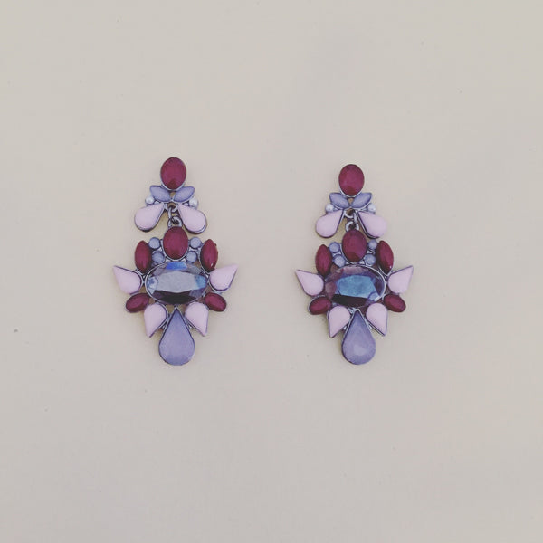 FREJA MULTICOLOR DROPS - Purple Lily